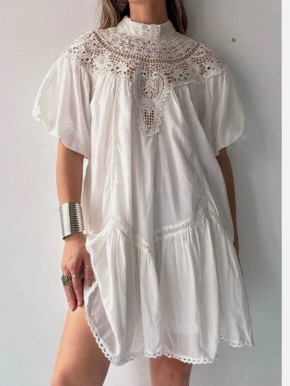 Anthropologie Tonya Lace Dress M NWT